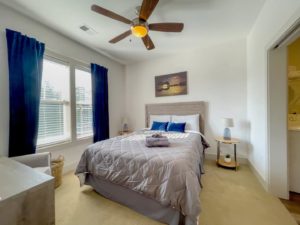 Experts at a property management company can give you tips like how to best decorate your vacation rental's bedroom.
